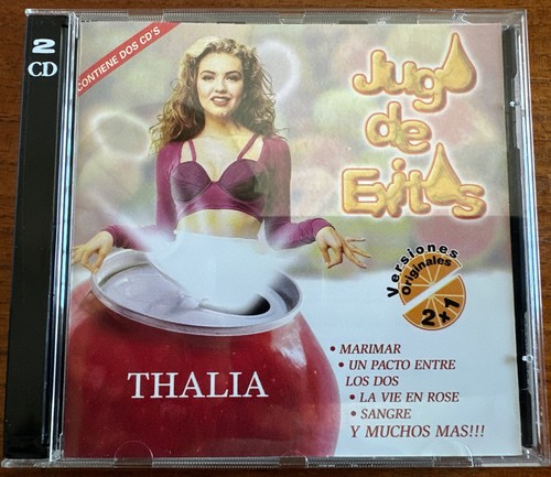 Thalia jugó exitos double - thalia,