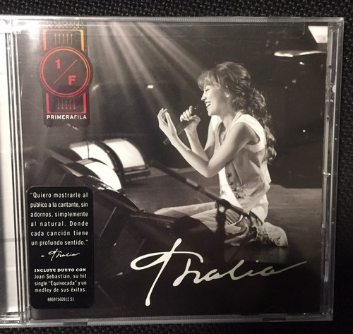 Thalia primera fila cd - primera,